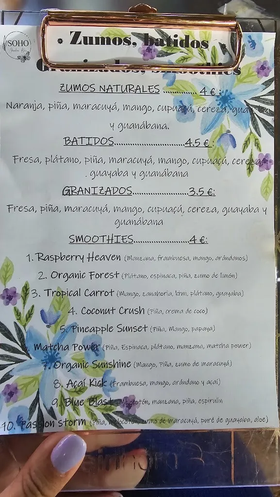 Menu_Soho Garden Bar_Salvaterra de Miño_image_1