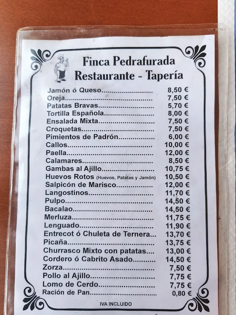 Menu_Restaurante Pedra Furada_Salvaterra de Miño_image_1