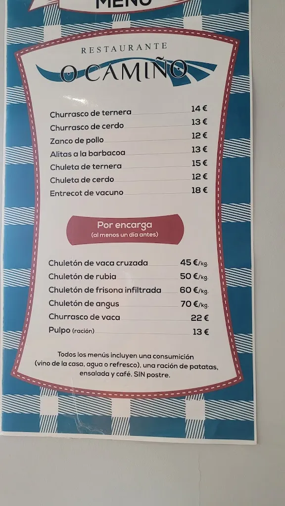 Menu_O camiño_Silleda_image_1