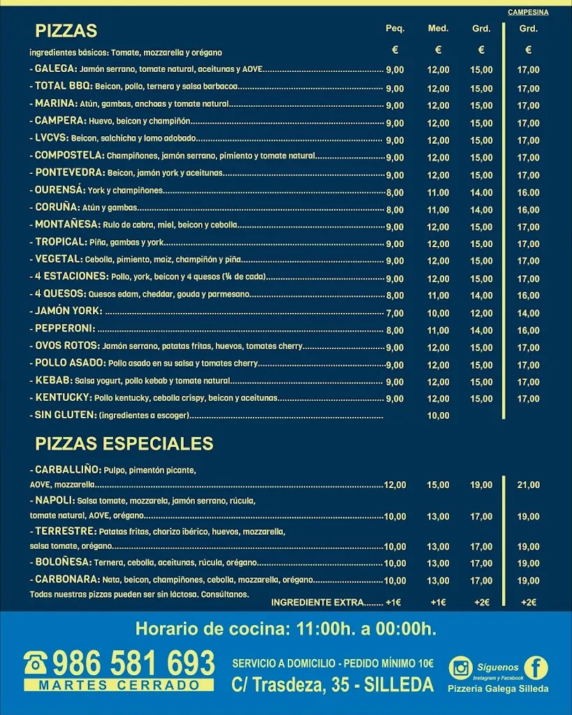 Menu_Pizzaría Galega Silleda_Silleda_image_3