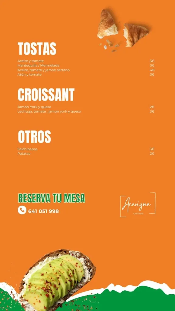 Menu_Acarigua Café Bar_Silleda_image_2