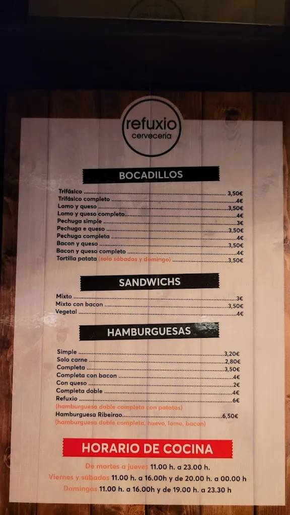 Menu_Cervecería O Refuxio_Silleda_image_1