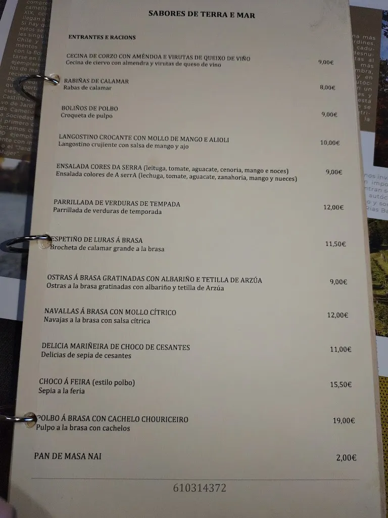 Menu_Restaurante Ecolagar A Serra - Soutomaior_Soutomaior_image_3