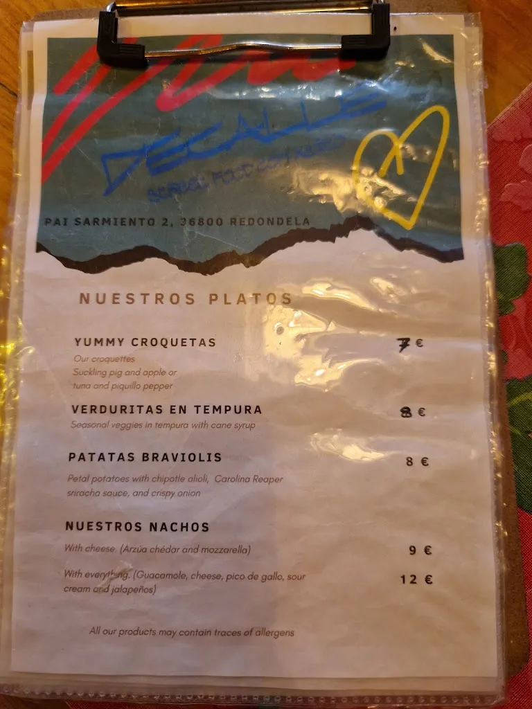 Menu_DeCalle street food con xeito_Soutomaior_immagine_3