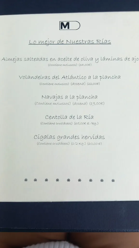 Menu_Mauro restaurante_Vilaboa_immagine_1