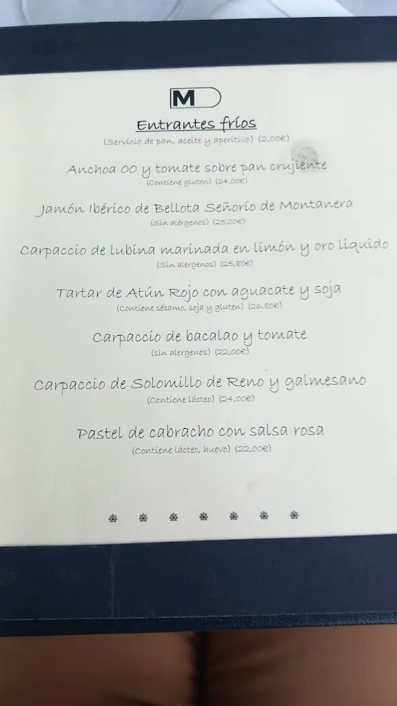 Menu_Mauro restaurante_Vilaboa_immagine_2