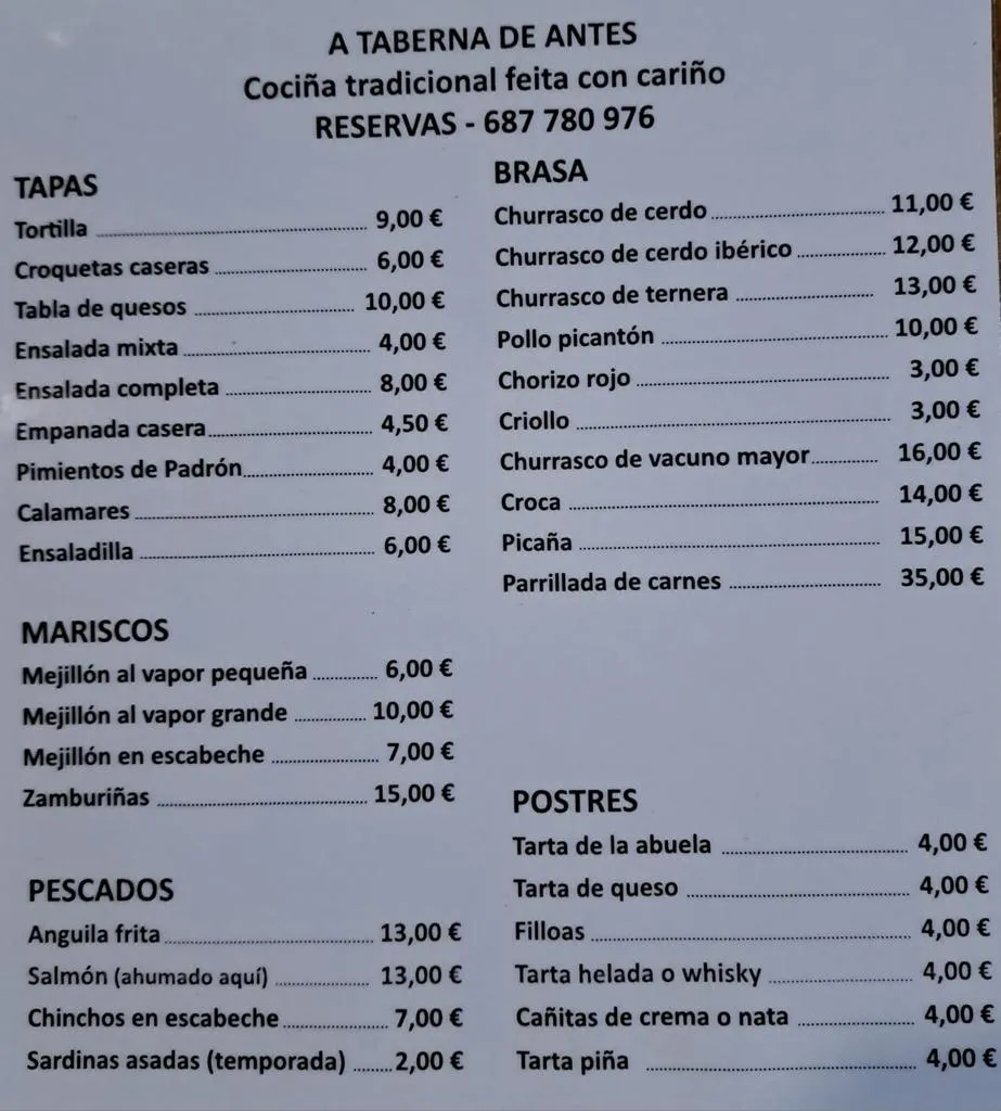 Menu_A Taberna de antes_Vilaboa_image_1