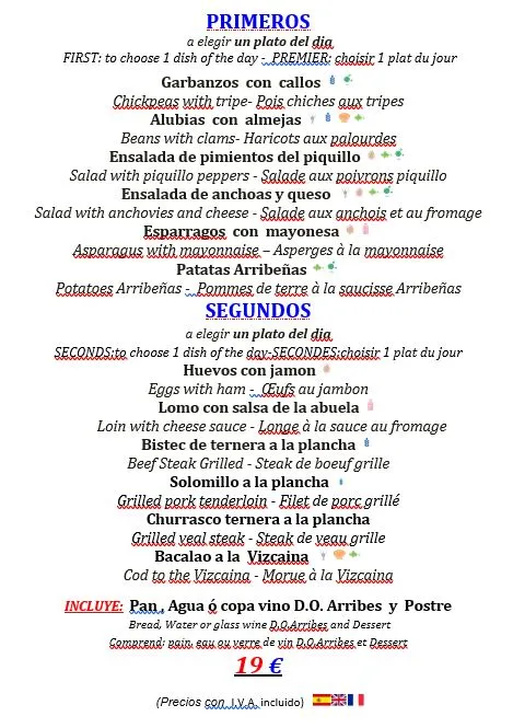 Menu_Paradero de La Villa_Ahigal de Villarino_image_1