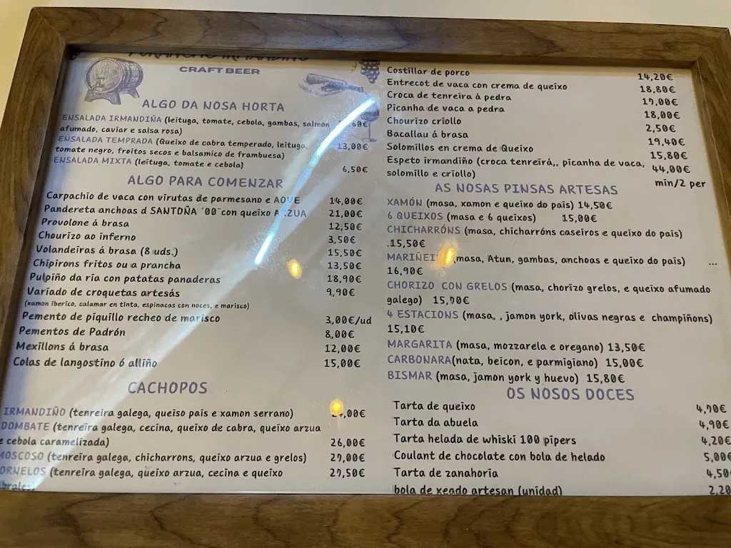 Menu_Restaurante Furancho Irmandiño_Cabana de Bergantiños_image_4