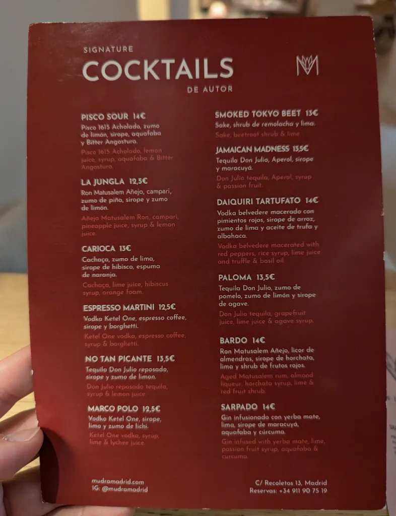 Menu_Mudrá Plant Based Food | Healthy Food Madrid_Adra_image_4