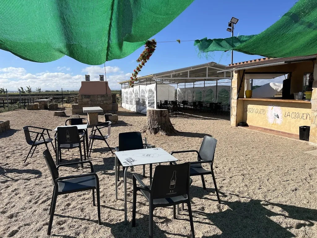 Chiringuito la Cigüeña restaurant in Aldearrubia