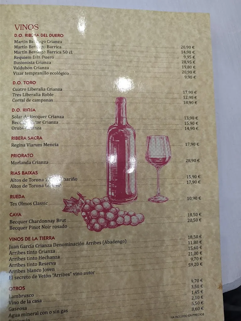 Menu_El Paraíso Restaurante_Aldeadávila de la Ribera_image_4