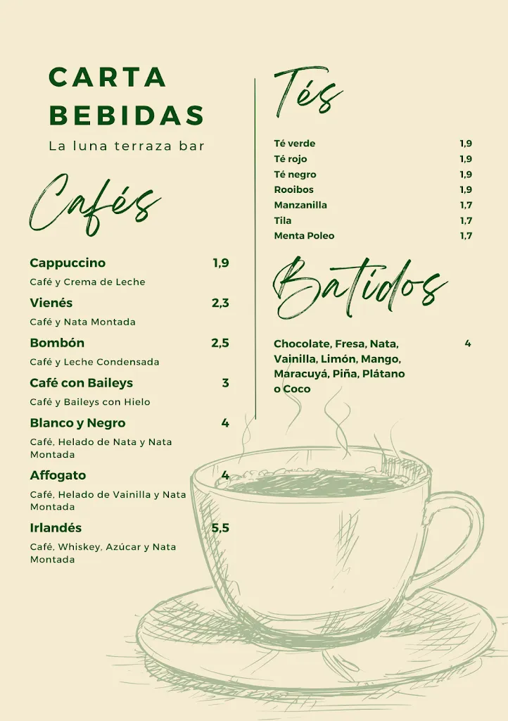 Menu_La Luna ~ Terraza Bar Aldeadávila de la Ribera_Aldeadávila de la Ribera_image_4