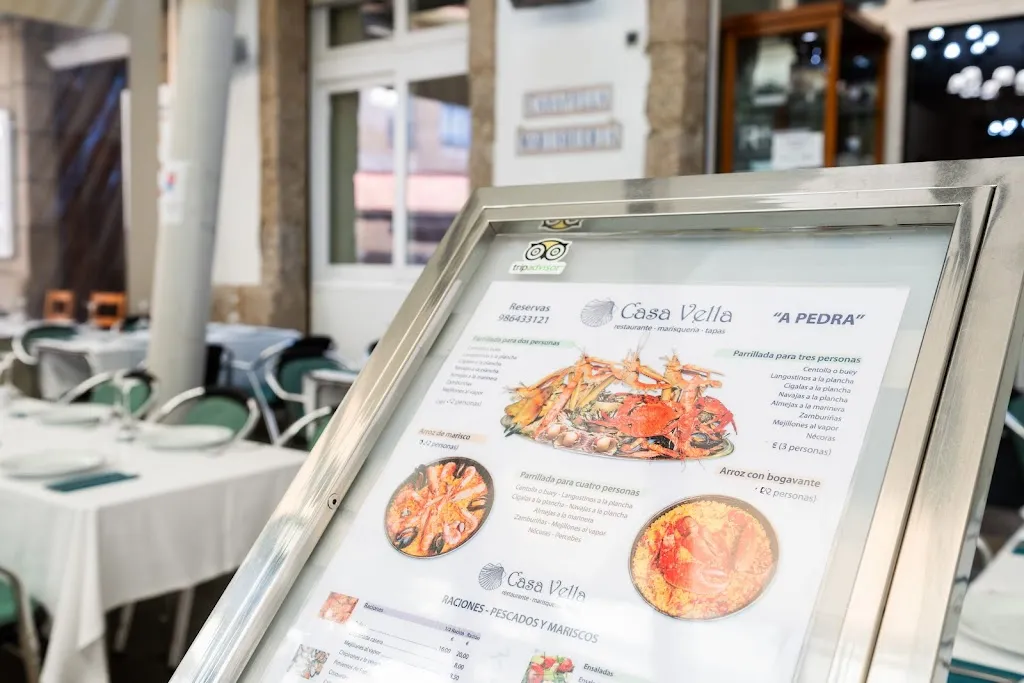 Menü_Restaurante Casa Vella_Vigo_Bild_1