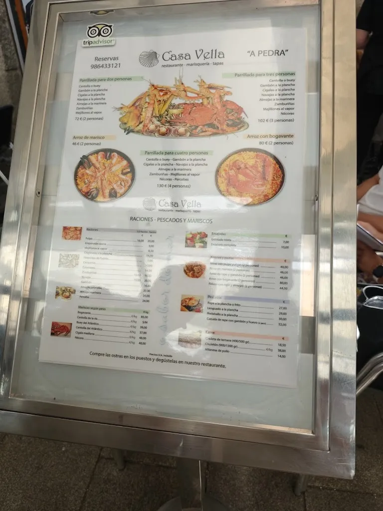 Menü_Restaurante Casa Vella_Vigo_Bild_2