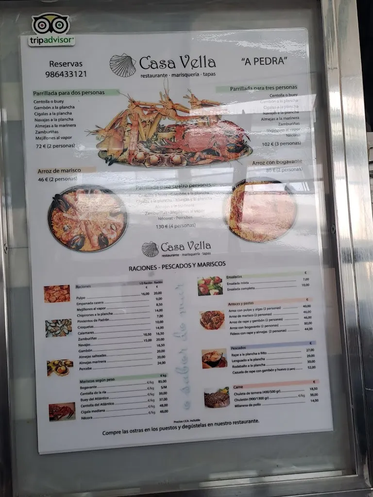 Menü_Restaurante Casa Vella_Vigo_Bild_3