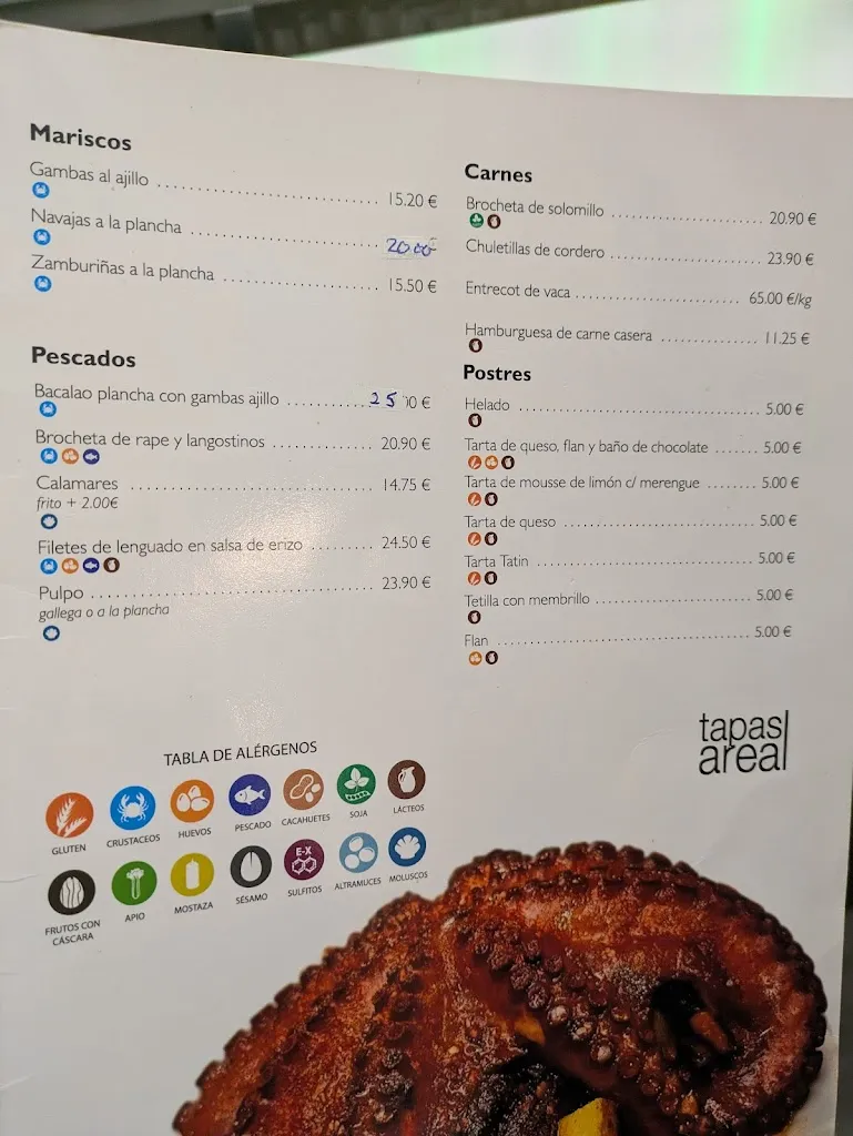 Menu_Tapas Areal_Vigo_image_2