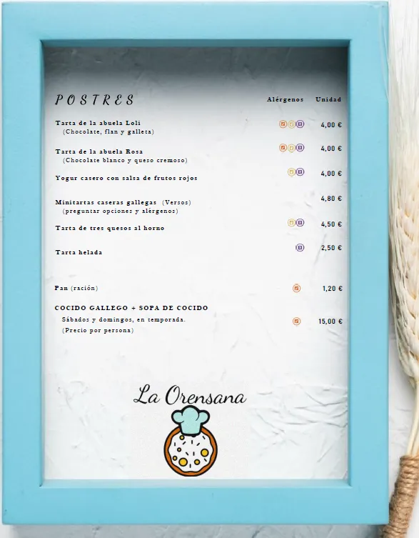 Menu_Restaurante La Orensana_Vigo_image_2
