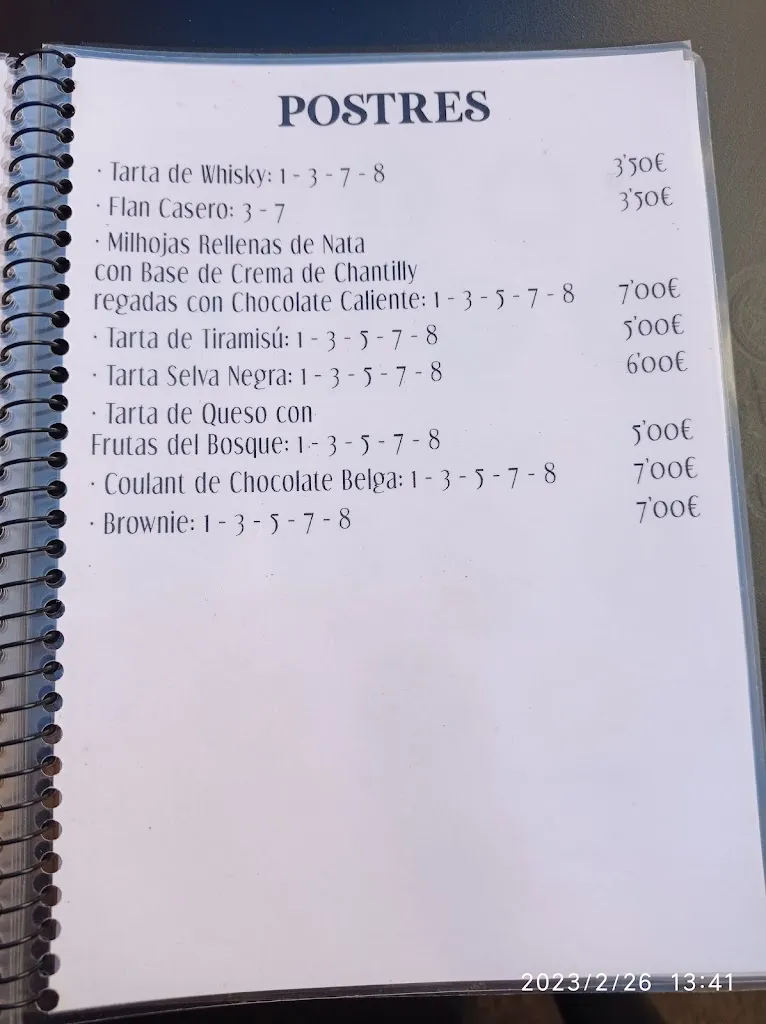 Menu_Taberna La Granja Rock_Adra_image_2