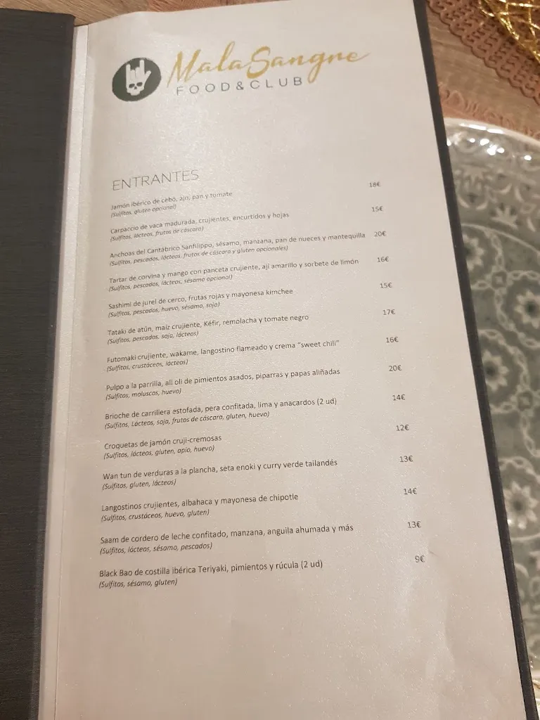 Menu_Restaurante Malasangre_Vigo_image_4