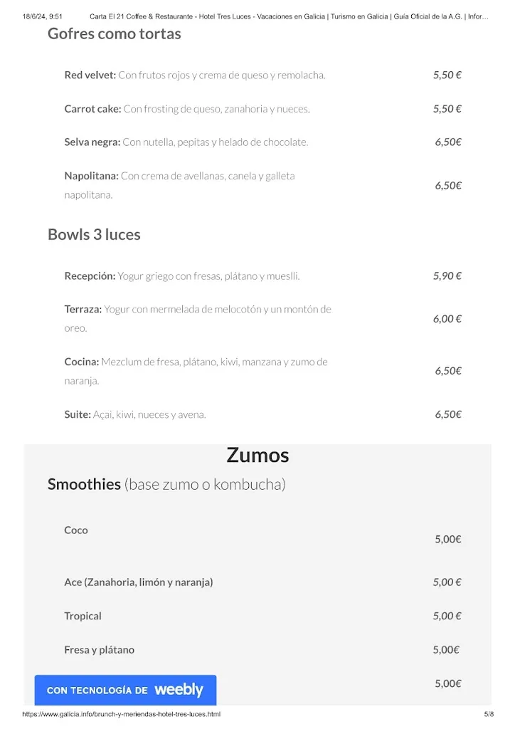 Menu_EL 21 coffee & restaurant_Vigo_image_3