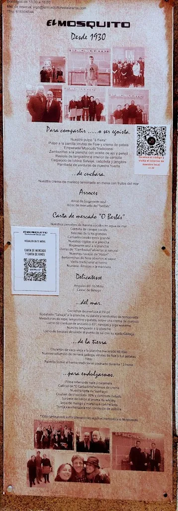Menu_El Mosquito vigo_Vigo_image_4