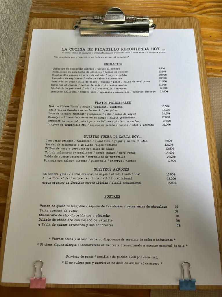 Menu_Restaurante en Vigo Picadillo_Vigo_image_3