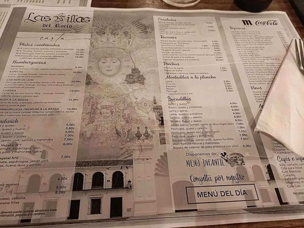 Menu_Mesón Restaurante Las Villas del Rocío_Añover de Tormes_image_3