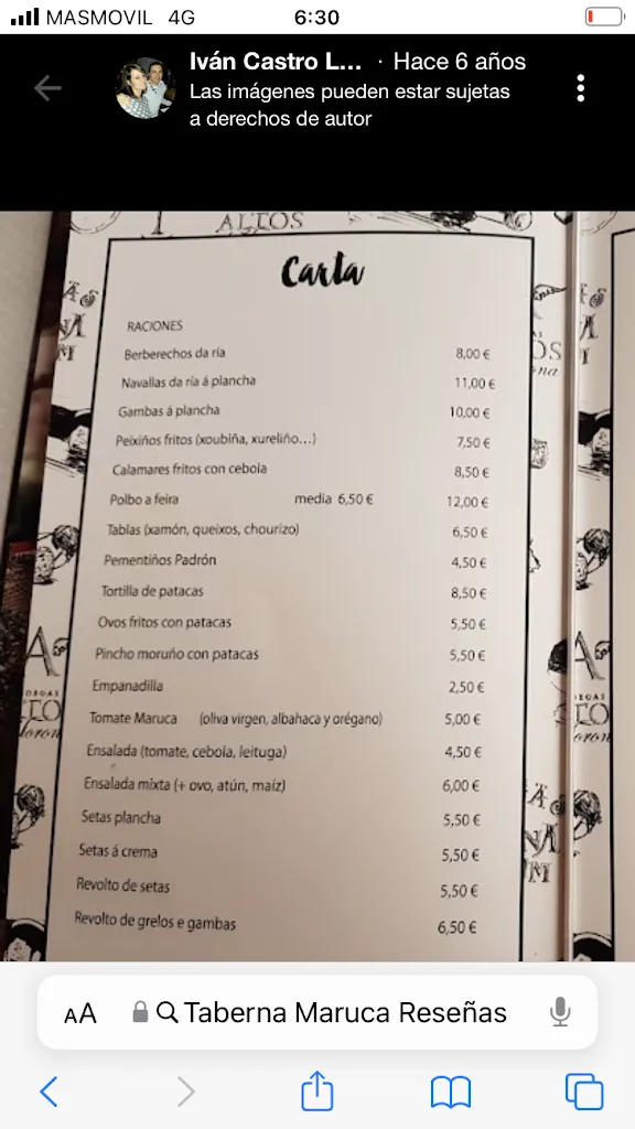 Menu_Taberna Maruca_Sanxenxo_image_3