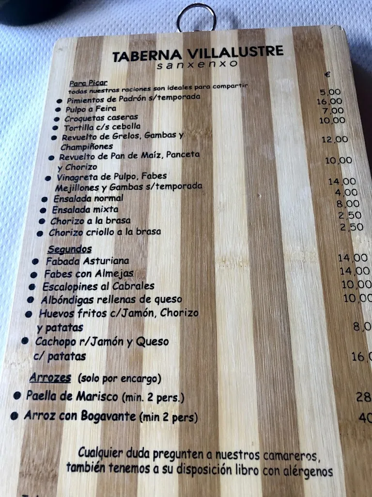 Menu_Taberna Villalustre_Sanxenxo_image_4
