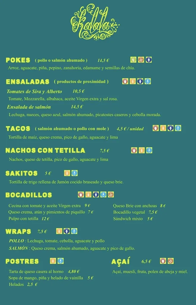 Menu_Kalala Sanxenxo_Sanxenxo_image_1