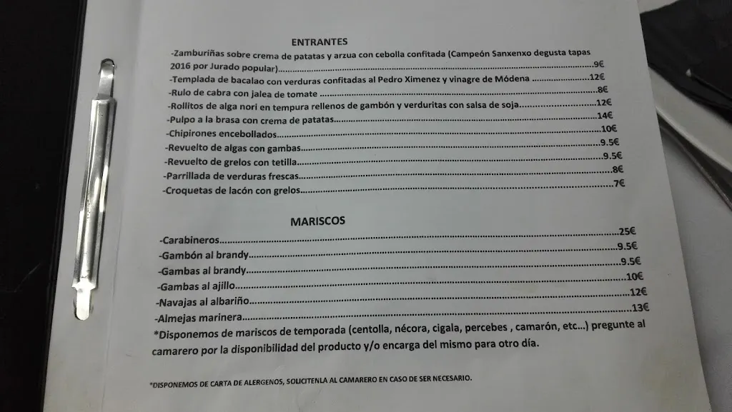 Menu_Ollares Da Ria_Sanxenxo_immagine_2