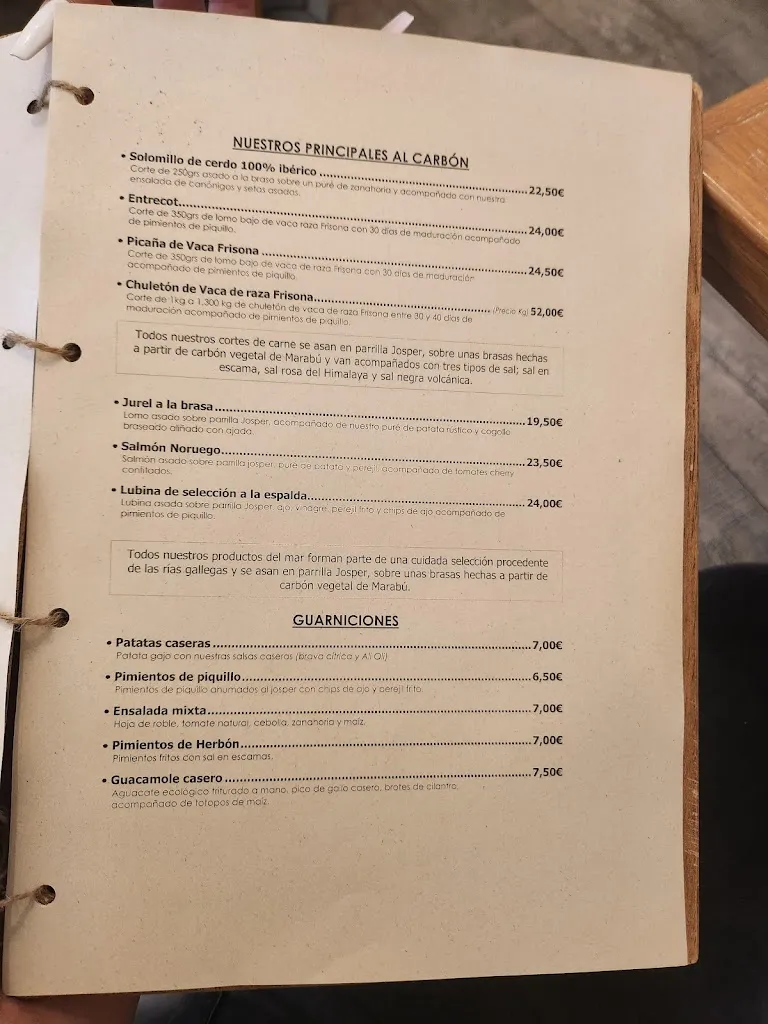 Menu_La Rectoral Sanxenxo_Sanxenxo_image_3