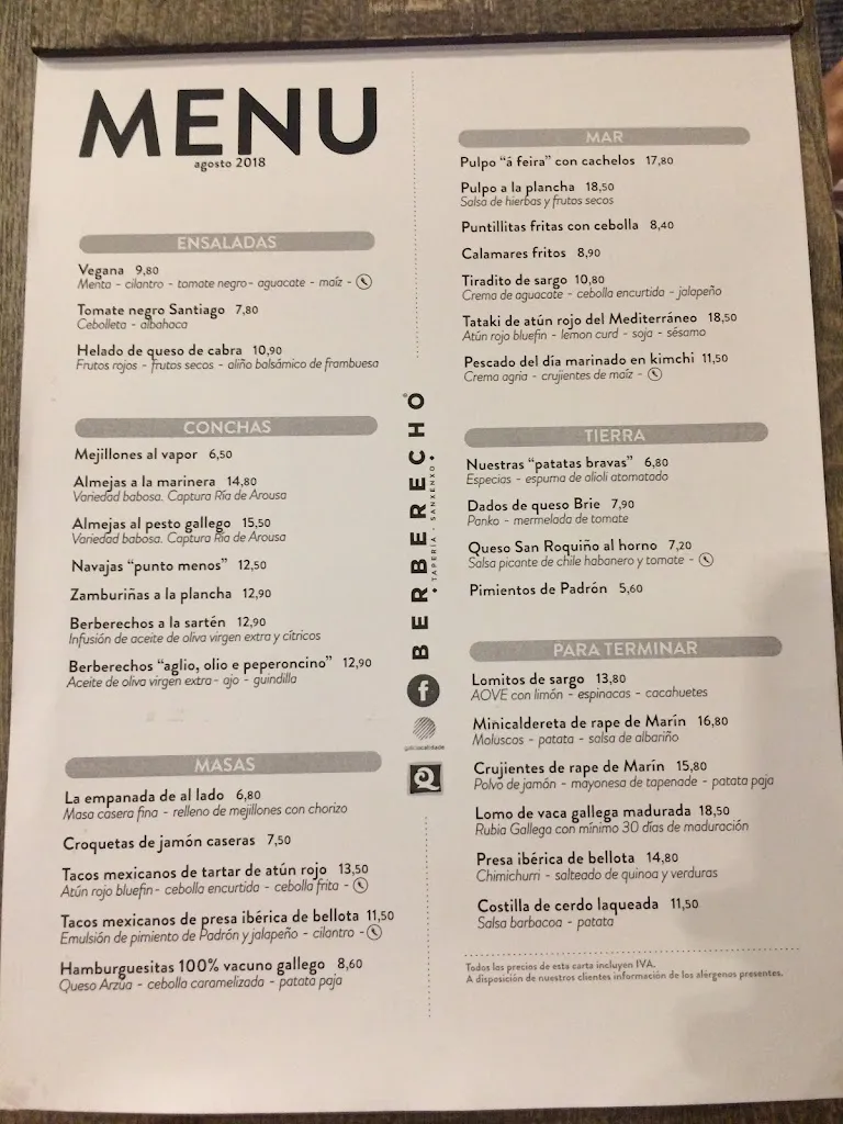 Menu_Bar Berberecho_Sanxenxo_image_1