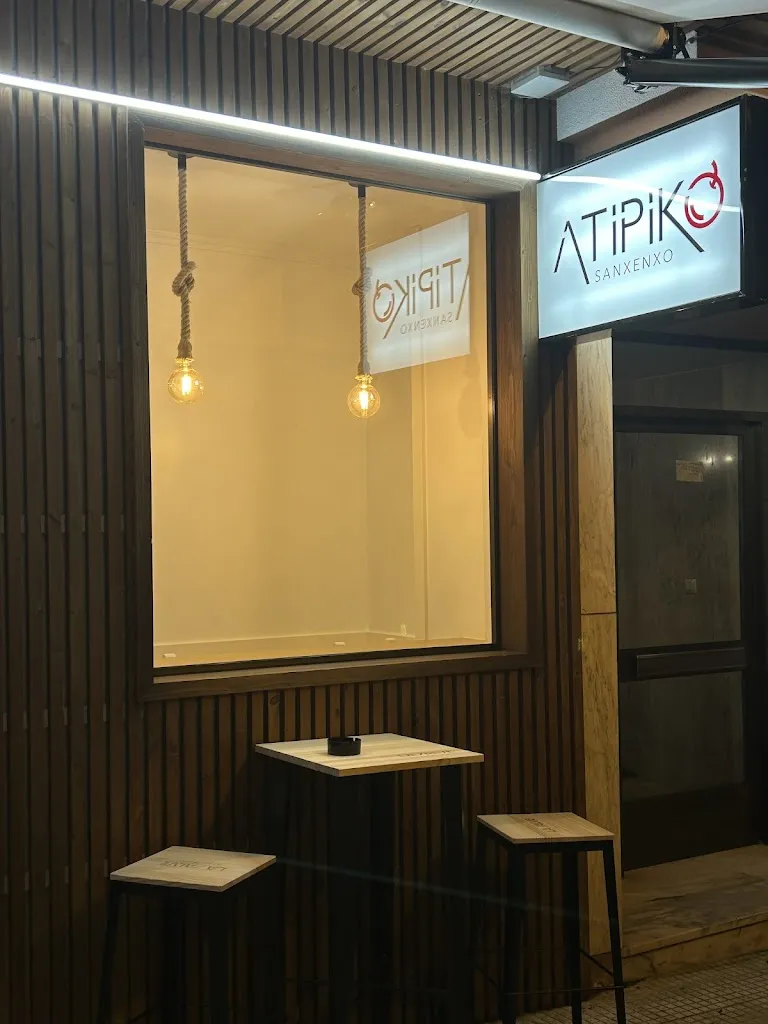 Atípiko Sanxenxo restaurant in Sanxenxo