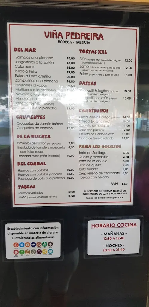 Menu_Bodega Viña Pedreira_Sanxenxo_image_4