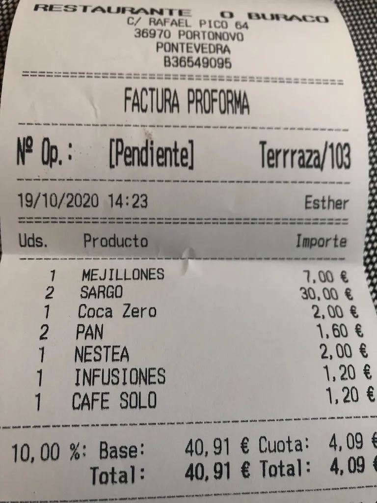 David Fernandez_O Buraco_Sanxenxo_review