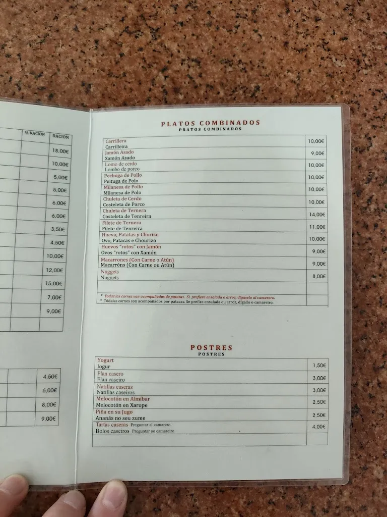 Menu_La Braña del Abuelo_Sanxenxo_image_1