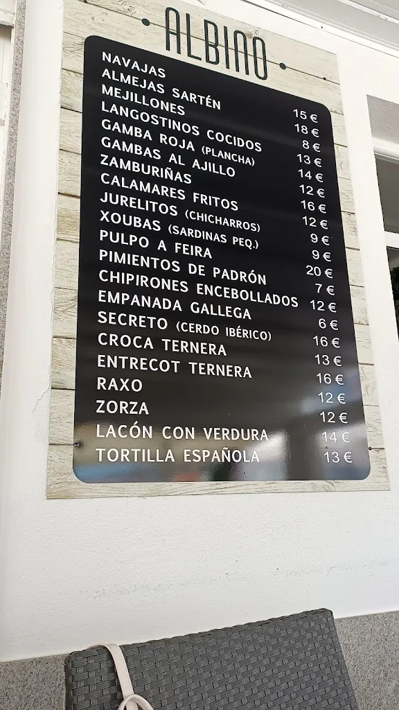 Menu_Taperia Albino_Sanxenxo_image_1