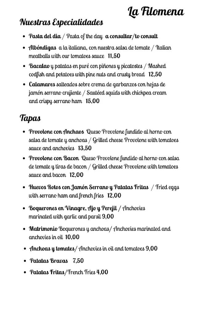 Menu_La Filomena_Cabrillas_image_1