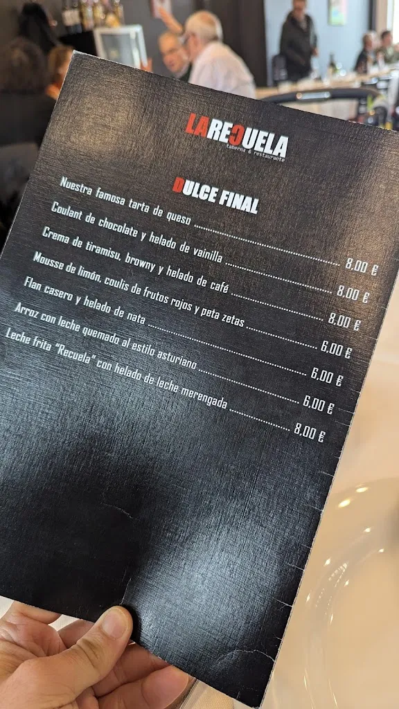 Menu_La Recuela TABERNA & RESTAURANTE_Cabrerizos_image_3