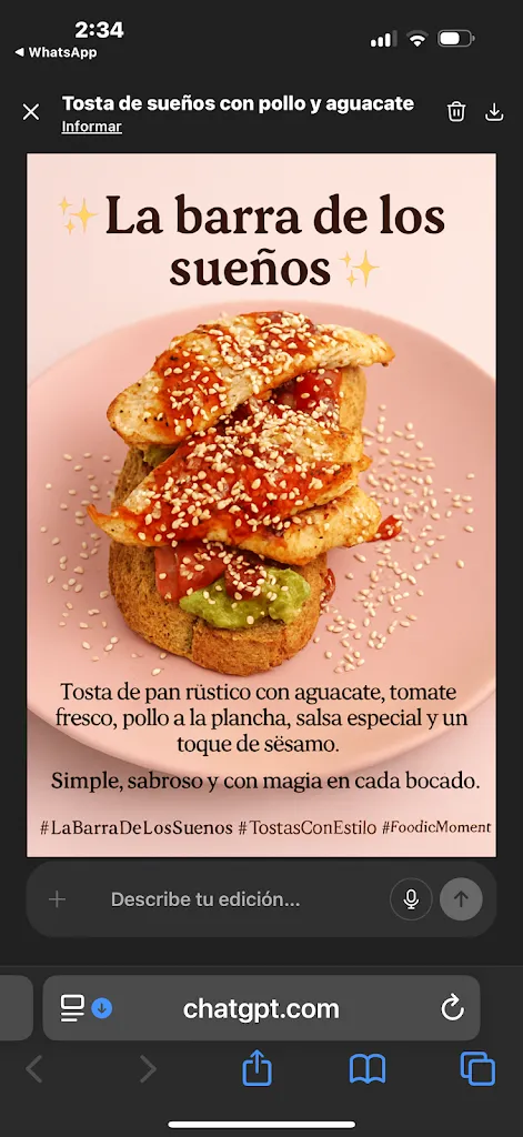 Menu_La Barra de los sueños_Calvarrasa de Arriba_image_1