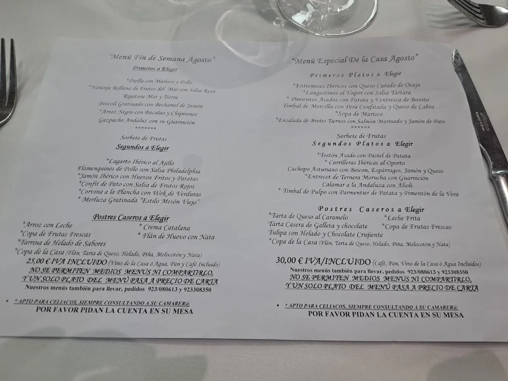 Menu_Mesón Viejo del Jamón_Cabezabellosa de la Calzada_image_4