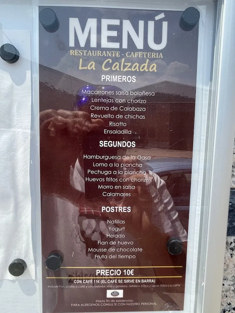 Menü_RESTAURANTE CAFETERIA La Calzada_Cabezabellosa de la Calzada_Bild_3