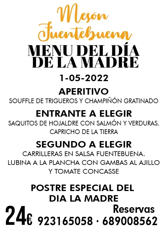 Menu_Restaurante Mesón Fuentebuena_Cabezabellosa de la Calzada_image_2