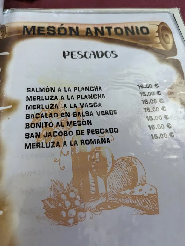 Menu_Mesón Antonio_Cabeza de Béjar La_image_4
