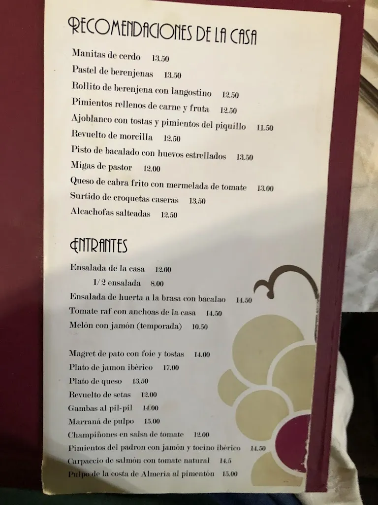 Menu_Restaurante Pérez_Alboloduy_immagine_3
