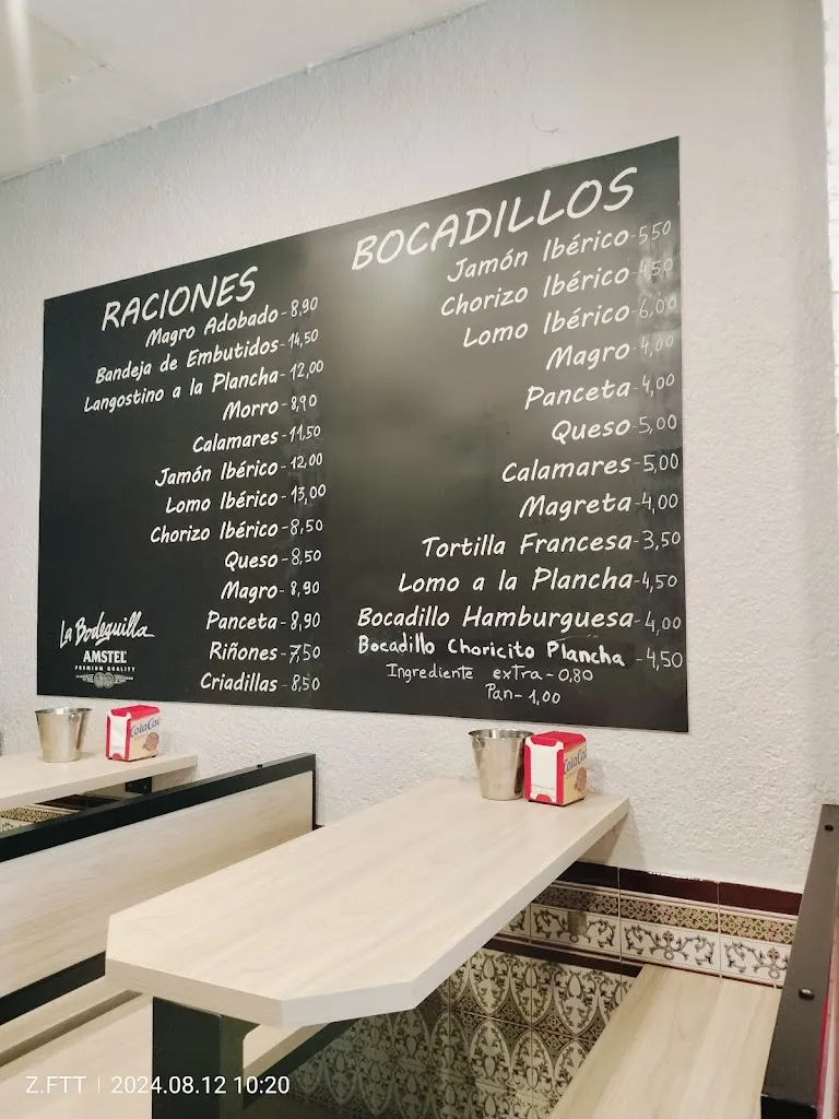 Menu_La Bodeguilla_Calzada de Béjar La_image_1