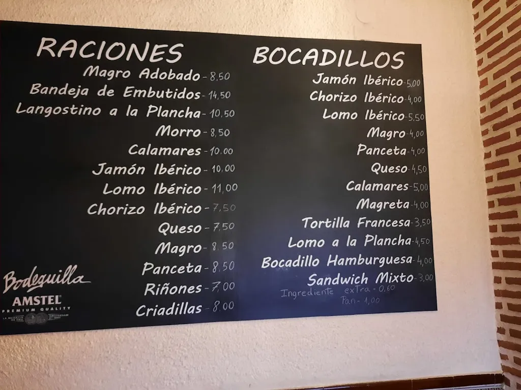 Menu_La Bodeguilla_Calzada de Béjar La_image_3
