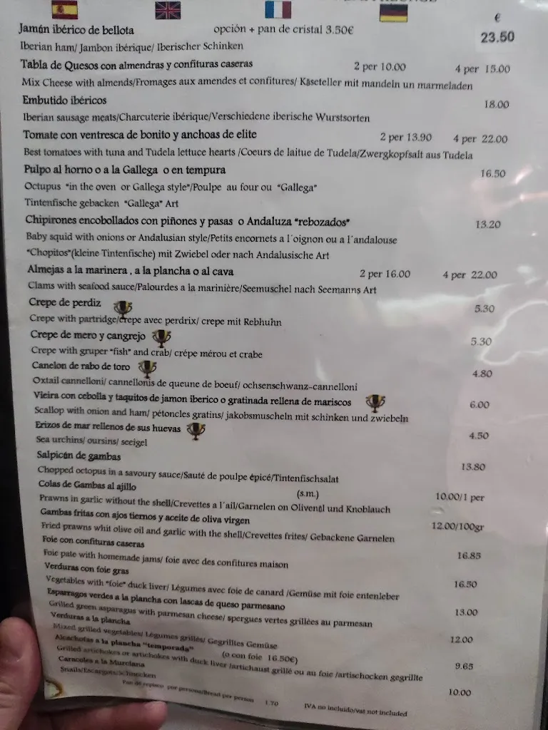 Menu_El Mesón de La Costa_Torrevieja_image_4